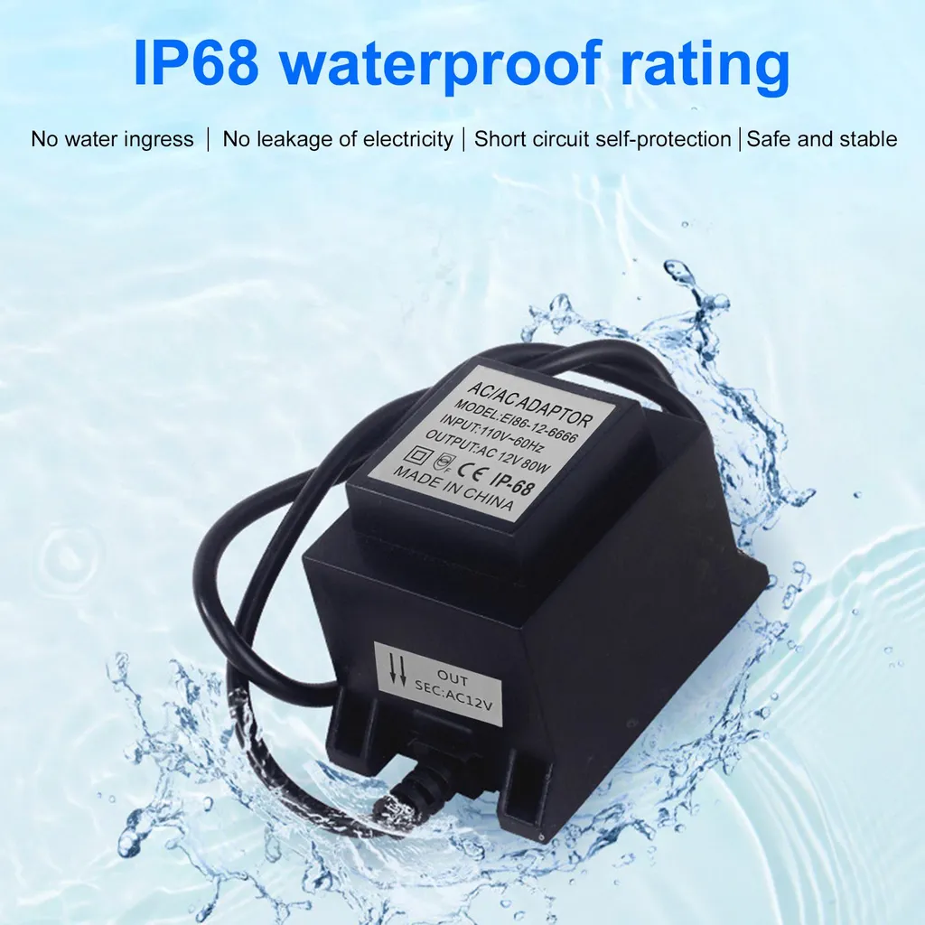Transformateur d'Alimentation LED IP68 - Régulateur Étanche Extérieur - 2