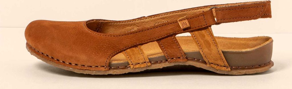 El Naturalista Sandalen Damen N5817 NOBUCK LAVADO CUERO /PANGLAO Farbe Braun
