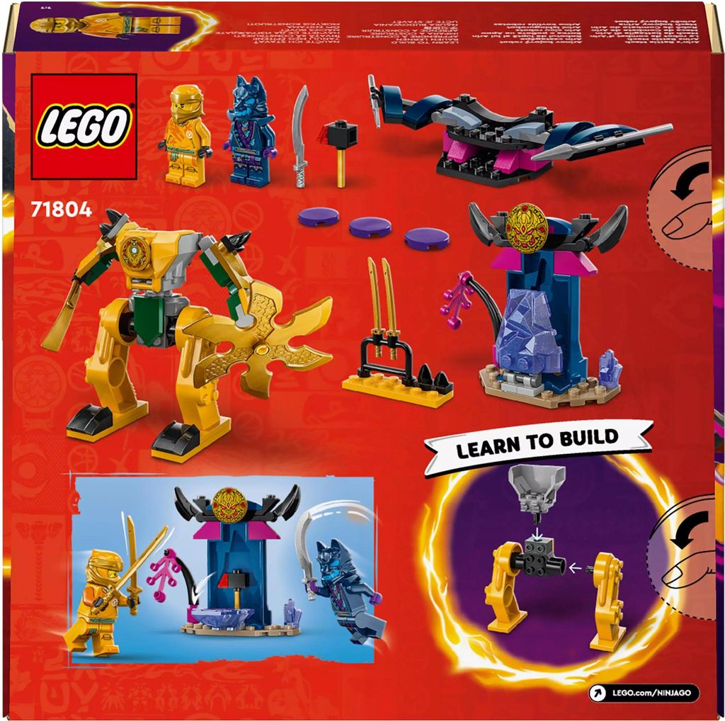 LEGO NINJAGO 71804 Il mech da battaglia di Arin Immagine del prodotto 