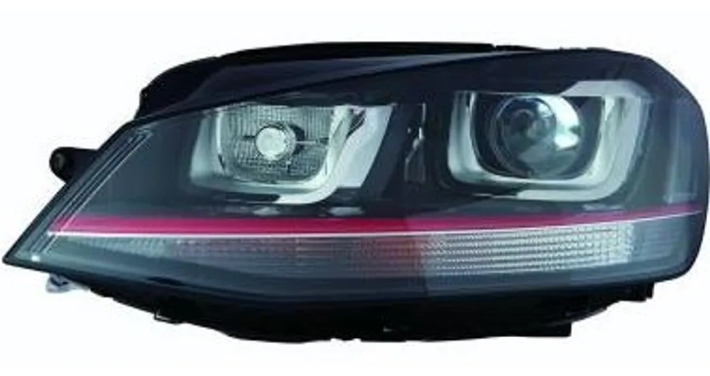 Remplacement phare avant Golf VII - Optique ABAKUS type OE 5G1941040A