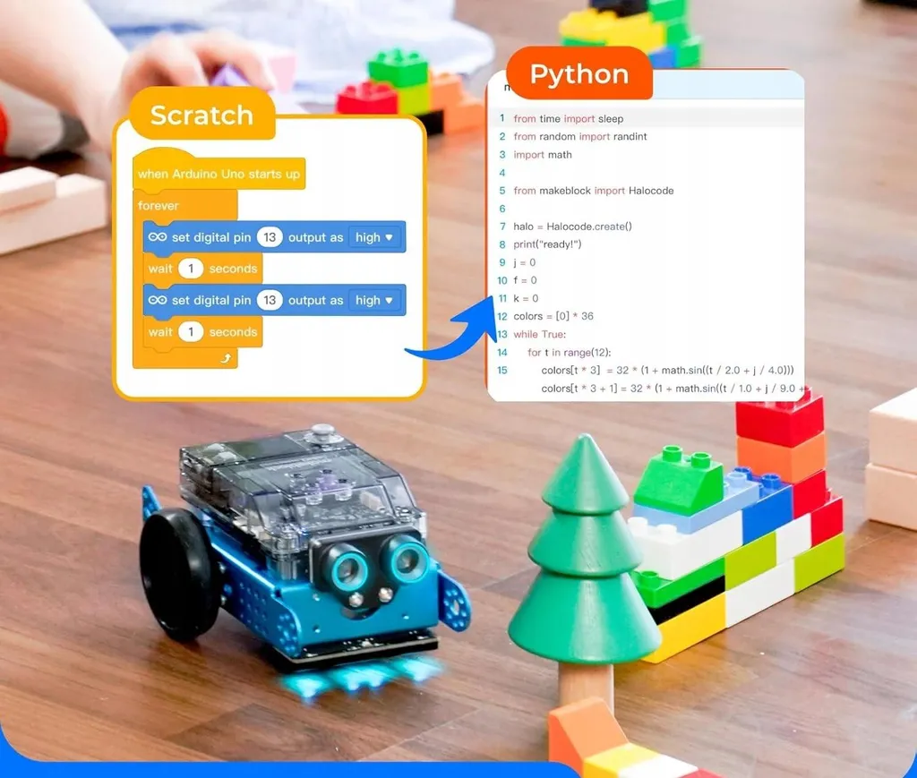 Kit Robotique mBot 2 Makeblock pour École et Collège Initiation au Codage - 9