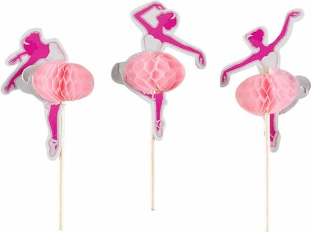 Amscan 998311, Pink, Weiß, Holz, 10 Stück(e) Produktbild 