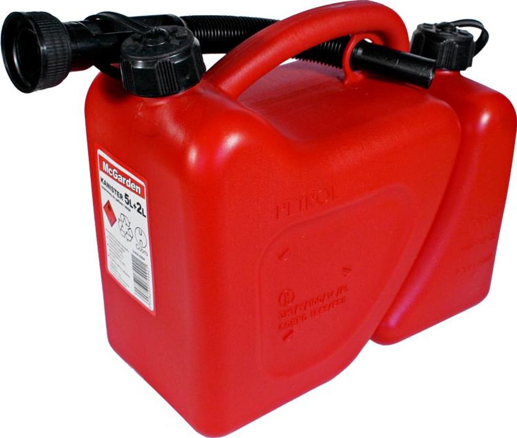 Kunststoffkanister Für Benzin Und Kettenöl 5L+2L - U-930-0004