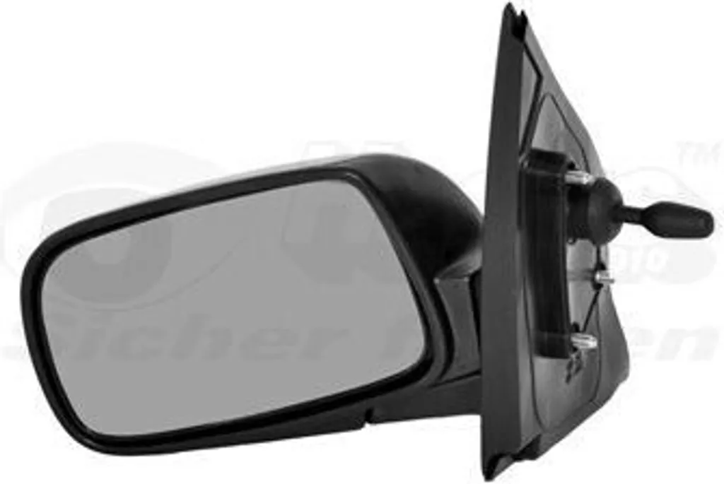 Rétroviseur extérieur gauche Toyota Yaris hayon P1 convexe Van Wezel