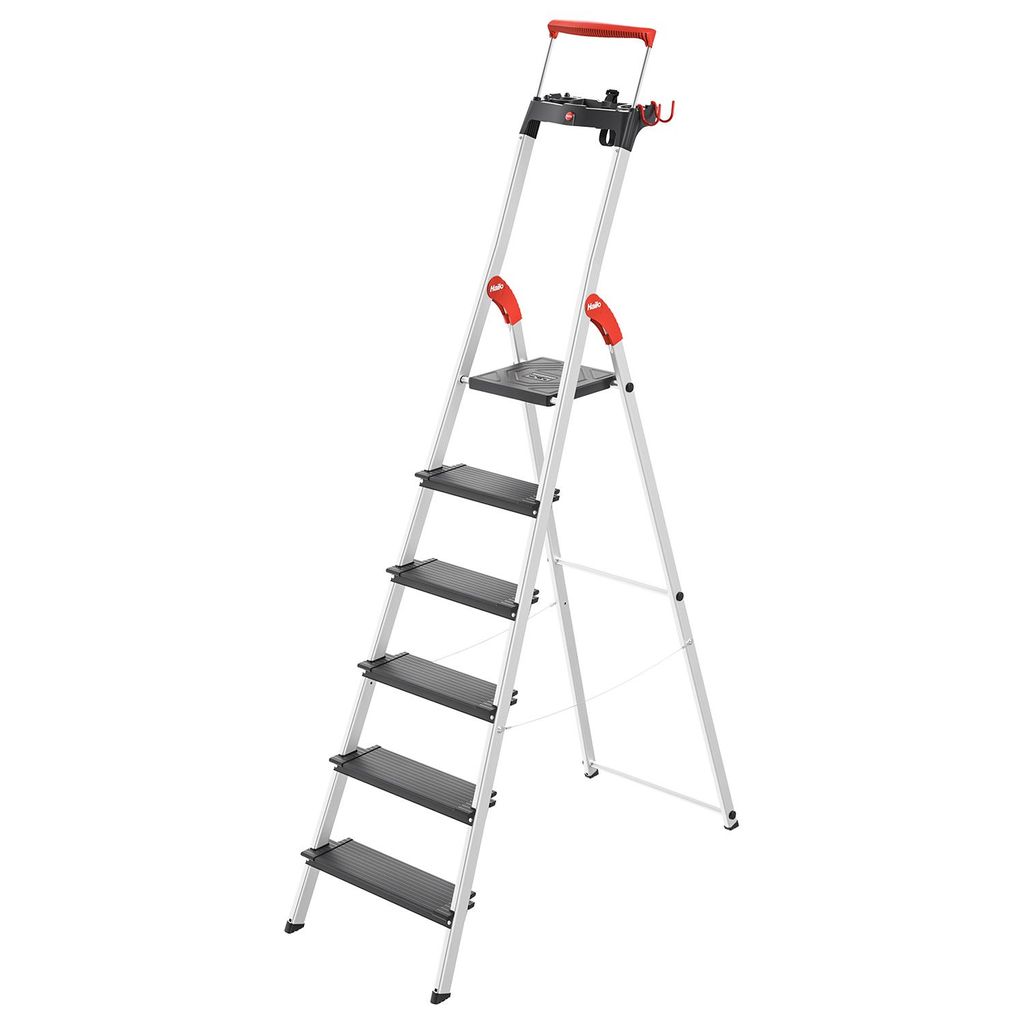 Hailo L100 Topline Alu-Sicherheits-Stehleiter - 6 Produktbild 