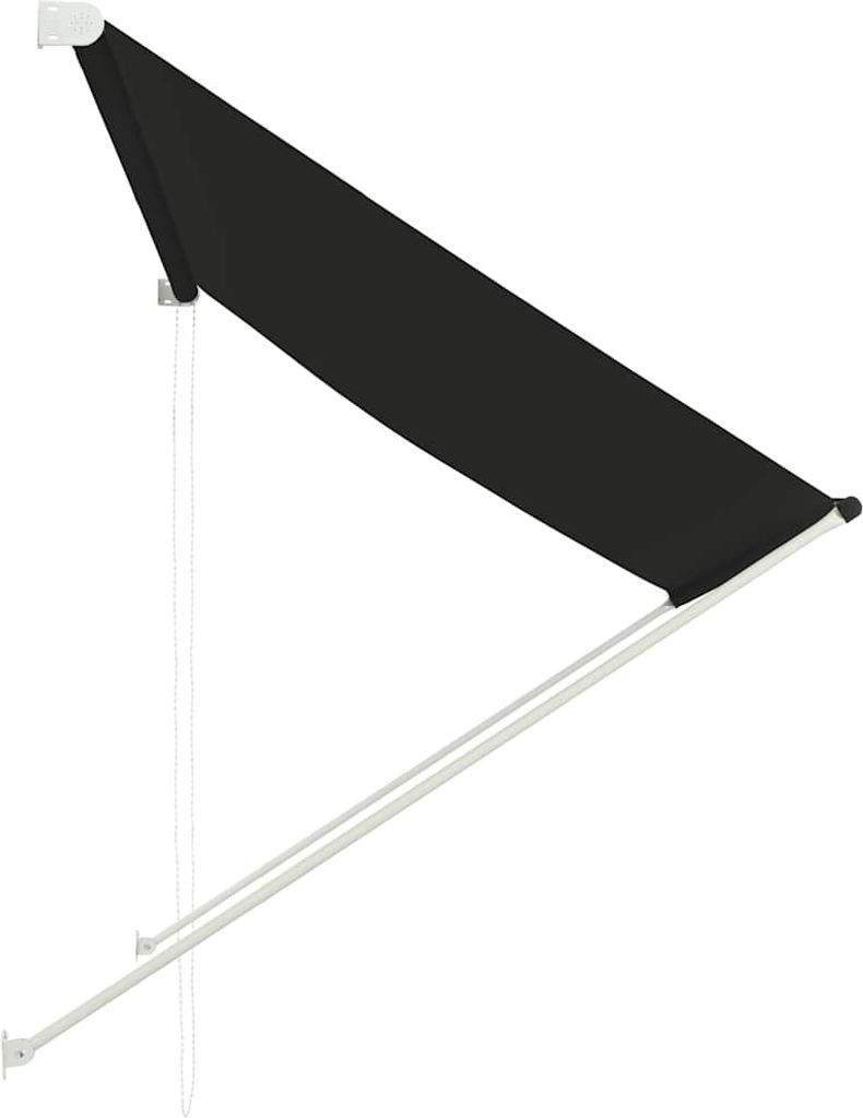 stiahnuteľná markíza vidaXL 200 × 150 cm antracitová Obrázok produktu 