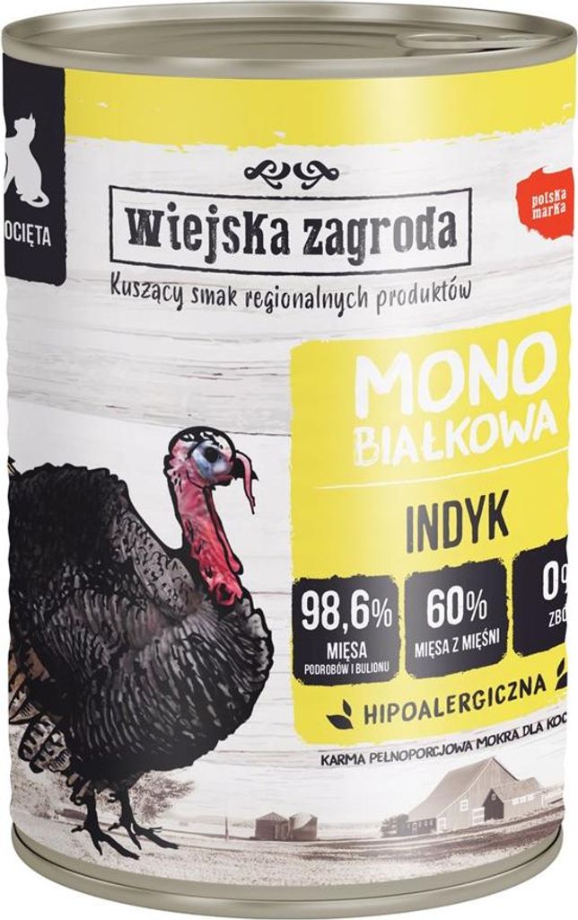 Village Farm Monoprotein Truthahn Kätzchen 400g