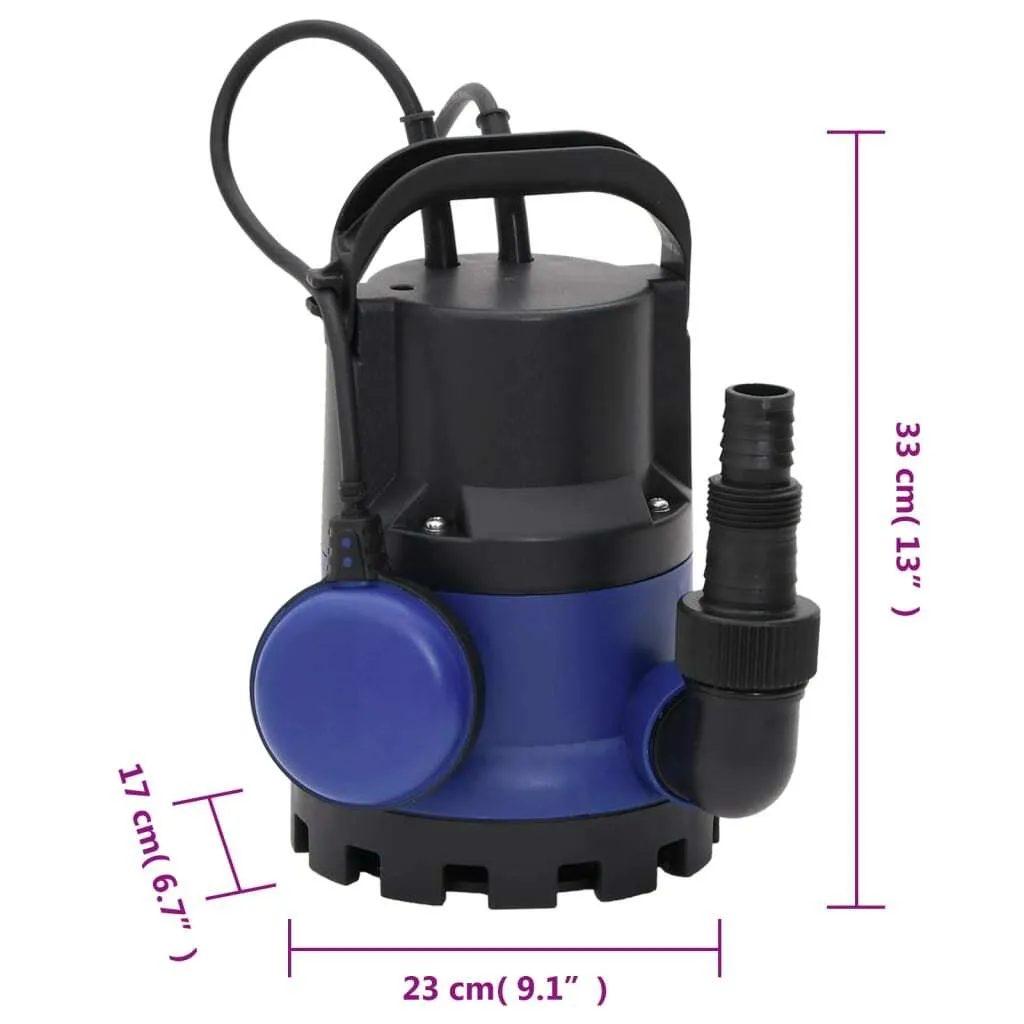 Pompe de jardin vidaXL 400 W : solution contre inondations eaux usées