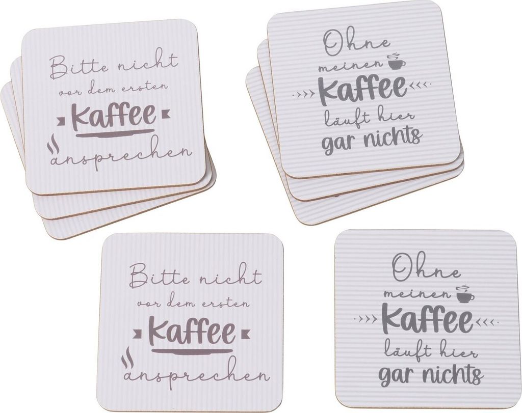 Boltze Untersetzer Kaffee 4er set