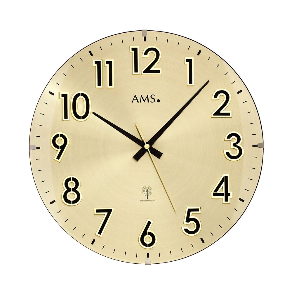 AMS - 5974 - zegar ścienny - analogowy Zdjęcie produktu 