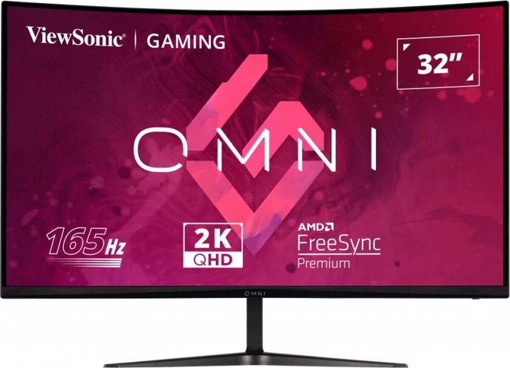 Moniteur LED ViewSonic Gaming VX3218C-2K, 165Hz, QHD, Image du produit 