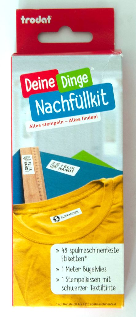 trodat 518961199 Deine Dinge Nachfüllkit schwarz