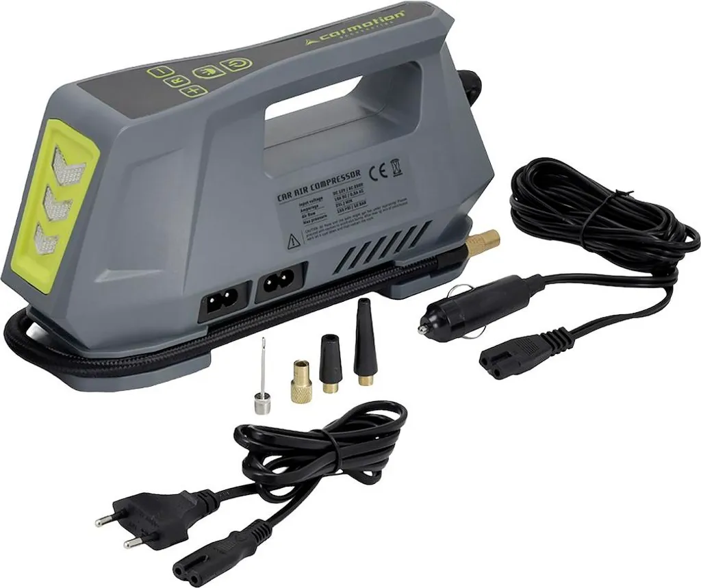 Compresseur 10 BAR automatique 12V 230V : fini les pneus sous-gonflés