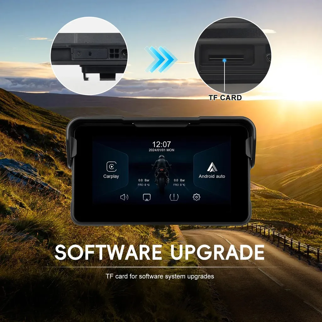 Autoradio Tactile Android Auto avec Résolution 854x480 et Lecture Carte TF - 11