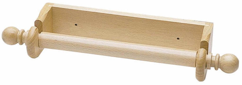 Soporte de papel de cocina de KitchenCraft, de pared, hecho Imagen del producto 