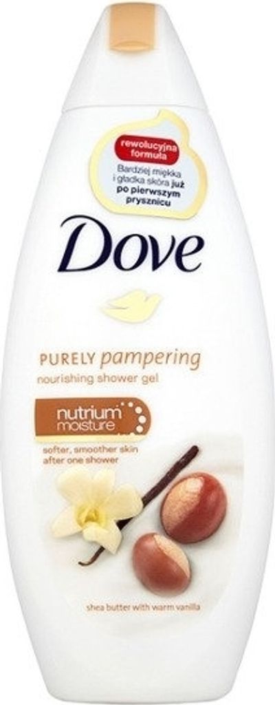 Dove Nourishing and Restore Body Wash 500ml/19.9oz Purely Pampering Shea Butter with Warm Vanilla 500ml