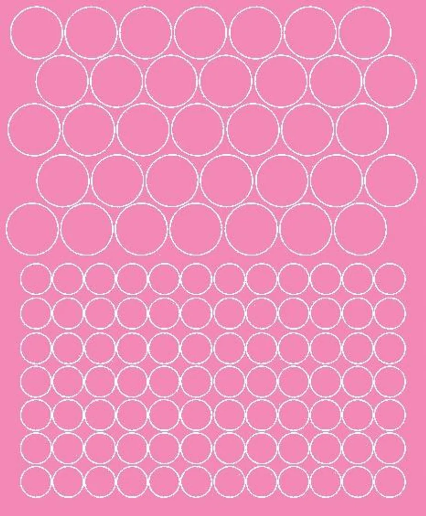 Stickers Bici Rosa Opaco 119 Pezzi - Personalizza Casco e Ruote