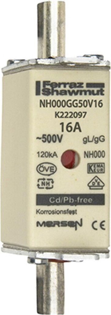 Mersen NH-Sicherungseinsatz SF NH000GG50V16 K222097
