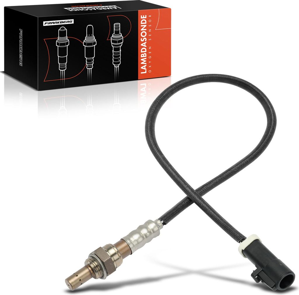 Frankberg 1x Lambdasonde Diagnosesonde Nach Katalysator für Ford Fiesta 4 5 JA JB JD JH Fusion JU 1.2L 1.6L 1995-2009
