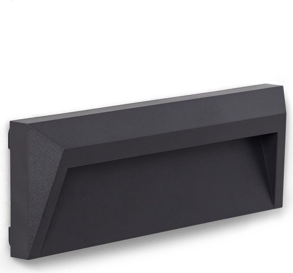 LED-Wegeleuchte Oberfläche Chester IP65 1,5W Grau  3000K Produktbild 