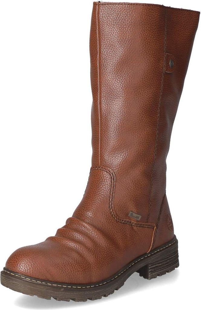 Rieker Damenstiefel Rieker Braune Stiefel Damen Schnürstiefel