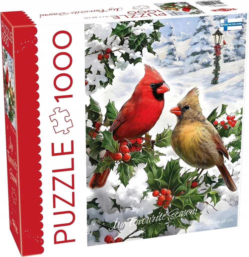 Puzzle 1000 pièces Noël Tactic 59608 avec impression haute qualité