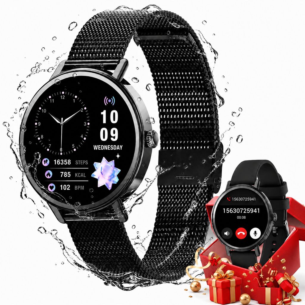 2026 Blackview X30 Damen Smartwatch, mit 100+ Sportmodi, Produktbild 