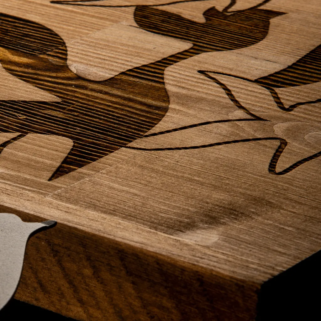 Decorazione da Parete Wallity Albatros Legno Nero 111x25 cm Luxury - 6