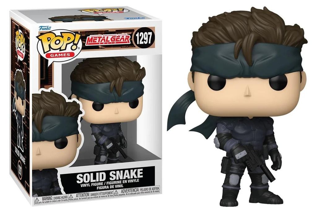 Funko POP! Metal Gear Solid Solid Snake 1297 Obrázek produktu 