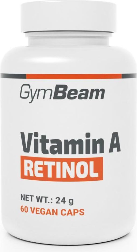 GymBeam - Vitamine A (Rétinol) 60 gélules Image du produit 