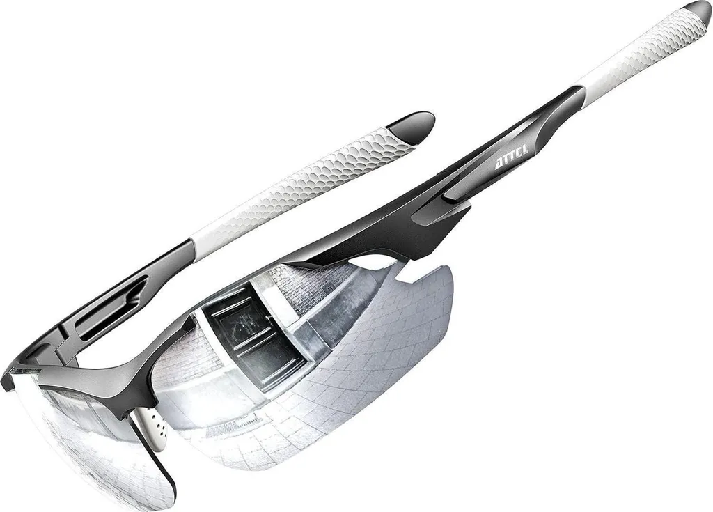 Occhiali Sportivi Polarizzati UV400 Uomo - Montatura TR90 Antistress