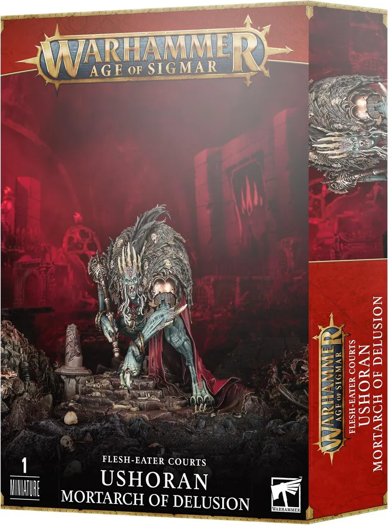 Ushoran Mortarch of Delusion Kit Plastique Détail Élevé Flesh-Eater 100mm