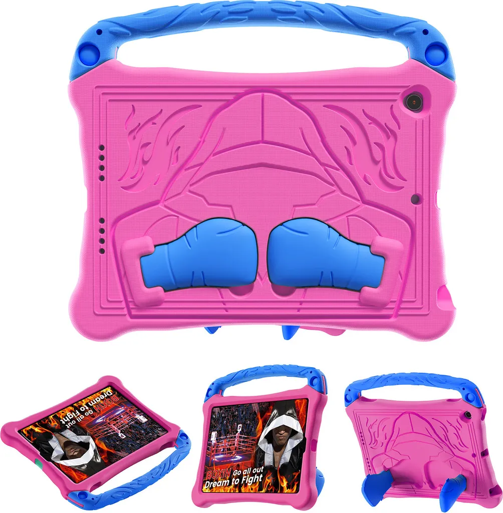 Protezione iPad Rosa per Nipotini - Cover EVA Morbida e Sicura