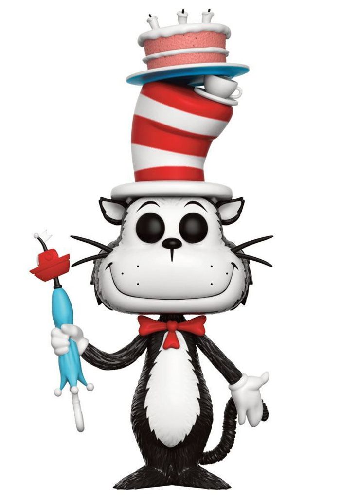 FUNKO POP CULTURE BOOKS DR. SEUSS CAT IN THE HAT VINYL FIGURE NEU! Funko