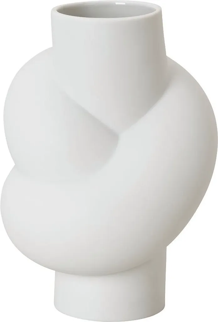 Vase Soliflore en Porcelaine Blanche Mate Rosenthal Hauteur 14 cm