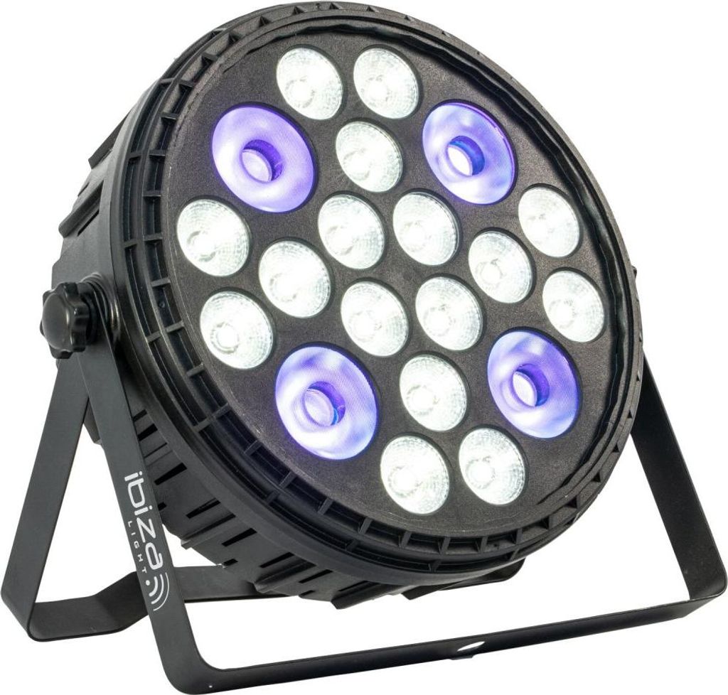 Licht Effekt IBIZA BIGPAR inkl. Fernbedienung 120W 250x85mm Produktbild 
