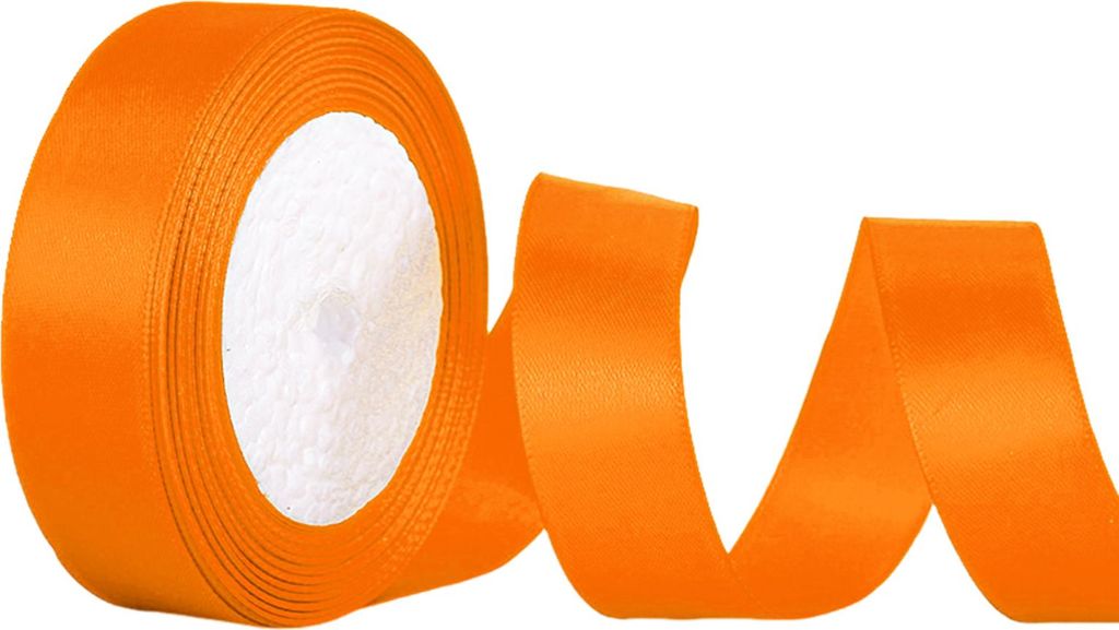 22,8 m einfarbiges Band, 2 cm Breite, Verpackungsband, Polyester-Tortenschachtelband für Hochzeitsdekor-Blumensträuße, DIY-Projekte