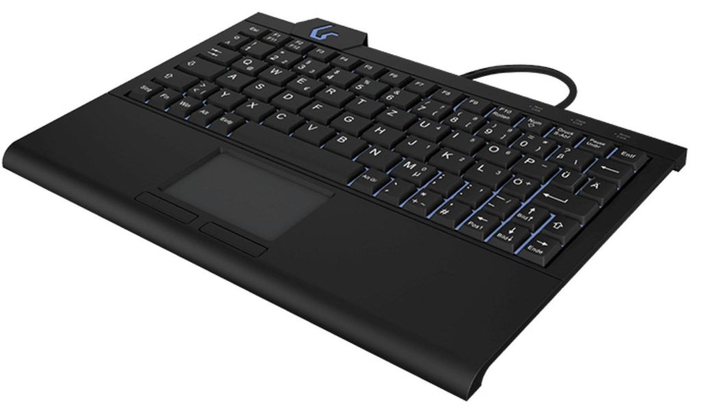 KeySonic TAS KSK-3210ELU (DE) Super-Mini Touchpad schwarz