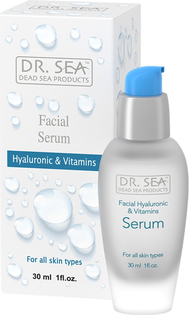 Multivitamin-Serum mit Hyaluronsäure für das Gesicht
