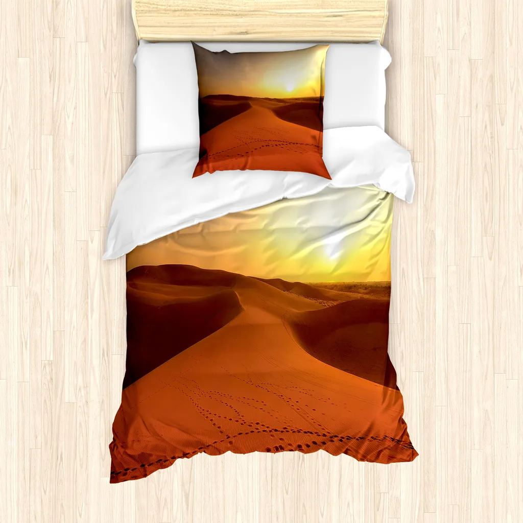 Copripiumino 135x200 ABAKUHAUS Dune di Sabbia | Design e Salute