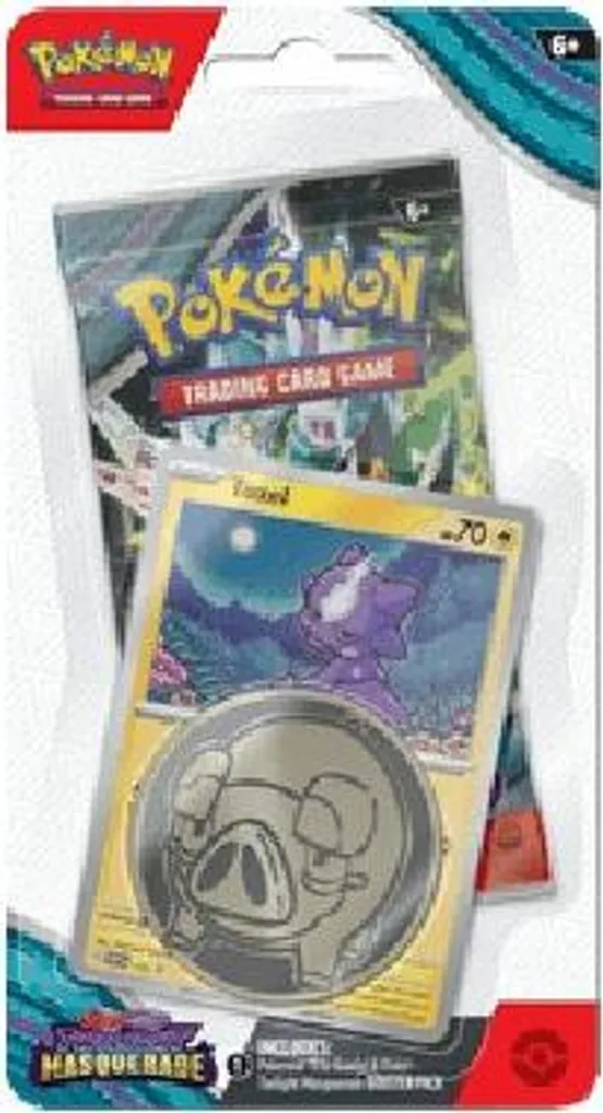 Pokémon EV06 Mascarade Crépusculaire Blister 1 Booster Toxel et Carte