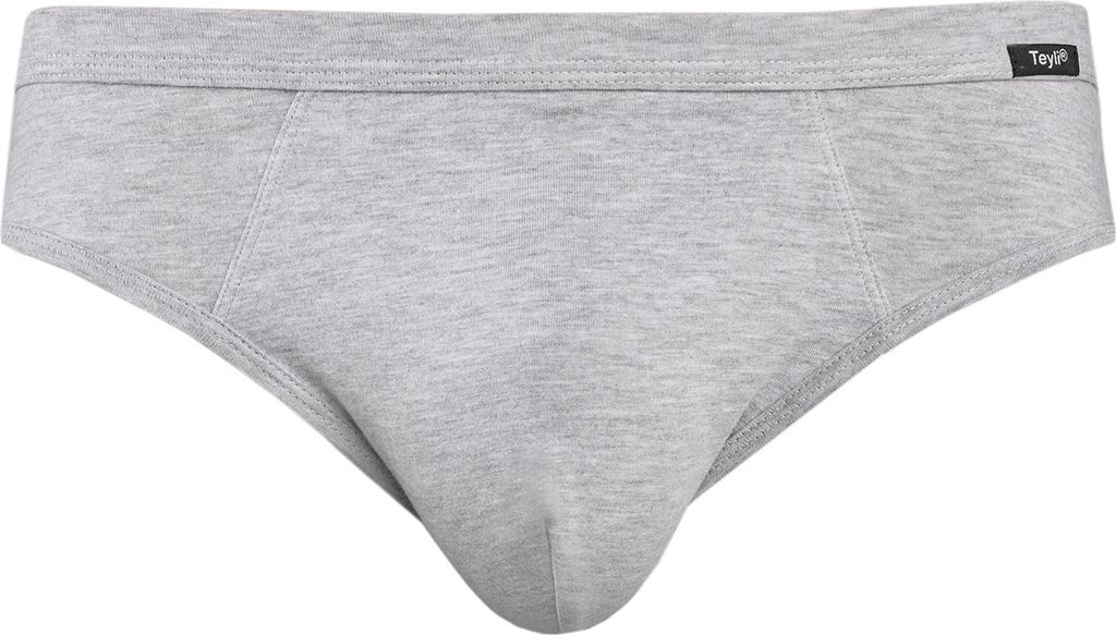 Teyli Baumwollslips für Männer Toni Male 802 grau L