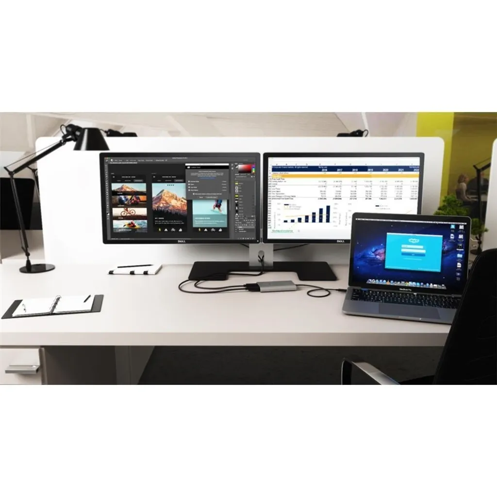 i-tec Video adattatore Thunderbolt 3 Dual DP - 8