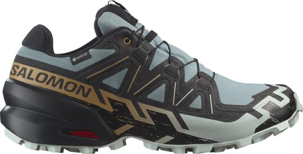 Salomon Speedcross 6 GTX Sportschuhe Herren Outdoorschuhe Wanderschuh Grau Sport Outdoor, Schuhgröße:EUR 44 | UK 9.5