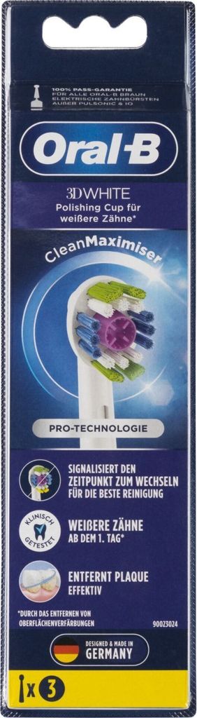 Oral-B Aufsteckbürsten     3er Clean 3D White Produktbild 
