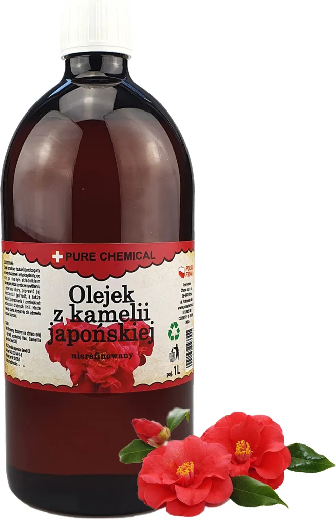 Réparer Cheveux Cassants avec l'Huile de Tsubaki 1L Pure Pressée à Froid