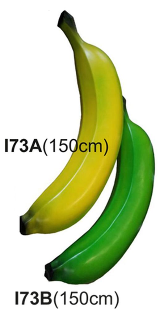 Banane Aussteller Gewerbe Ladenausstattung Figur Statue Garten Deko Neu 150cm