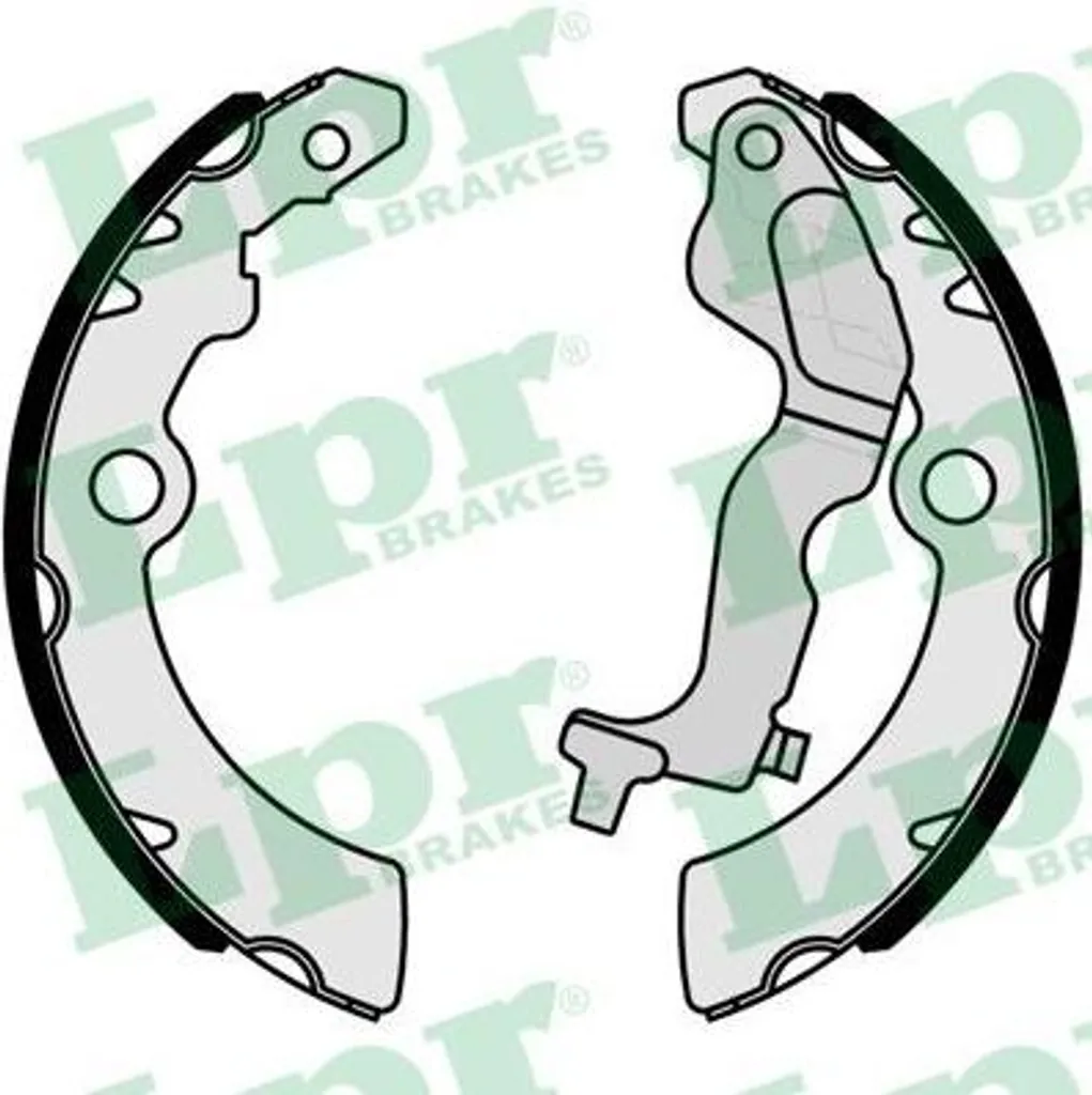 Mâchoires de frein LPR 01051 haute résistance pour Nissan Pixo 1.0 OE