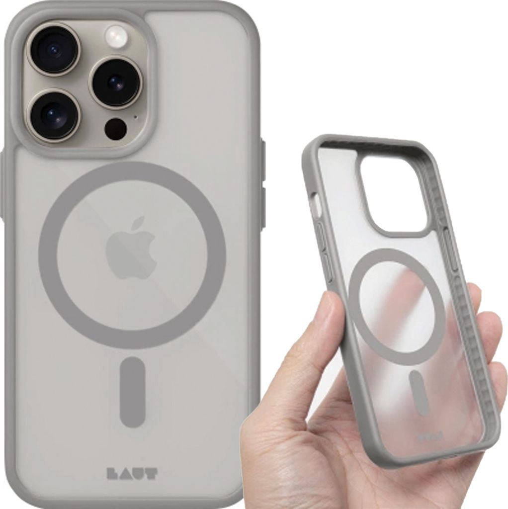 Laut Huex Protect Hlle Mit Magsafe Fr Iphone 15 Pro Max - Grau