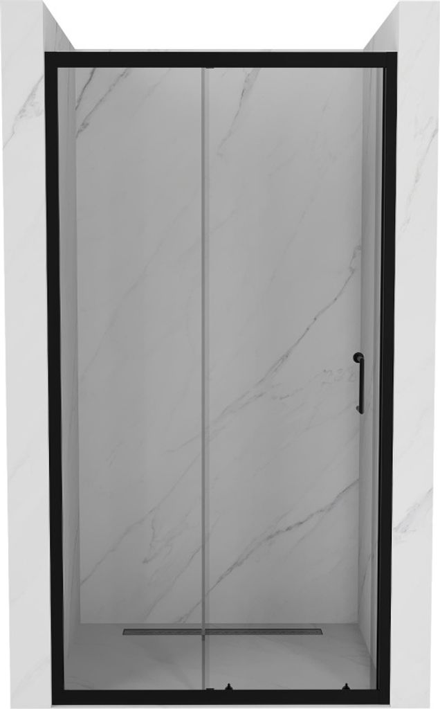 Mexen Apia drzwi prysznicowe rozsuwane 90 cm, transparent, Zdjęcie produktu 